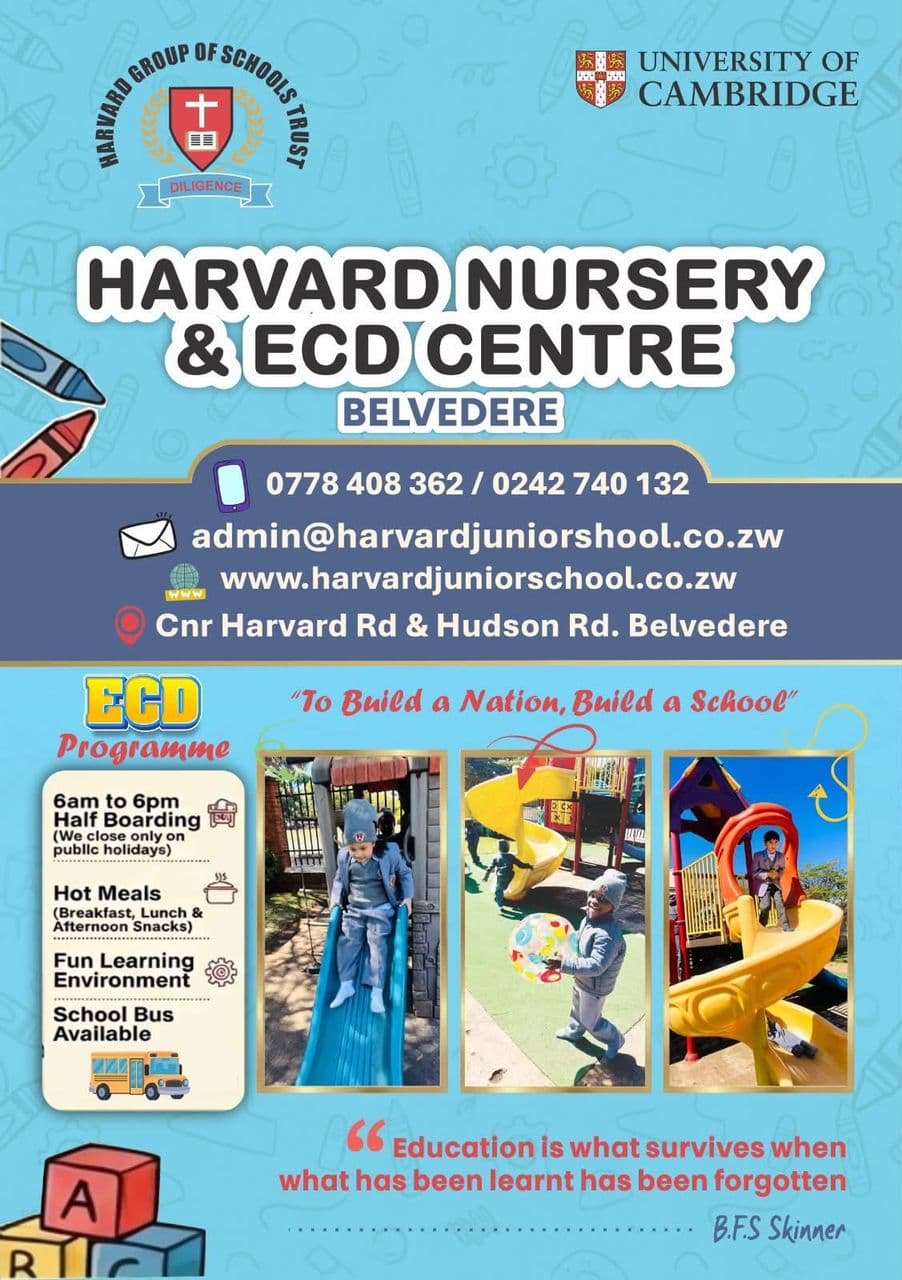 Harvard Nursery & ECD Centre programme flyer